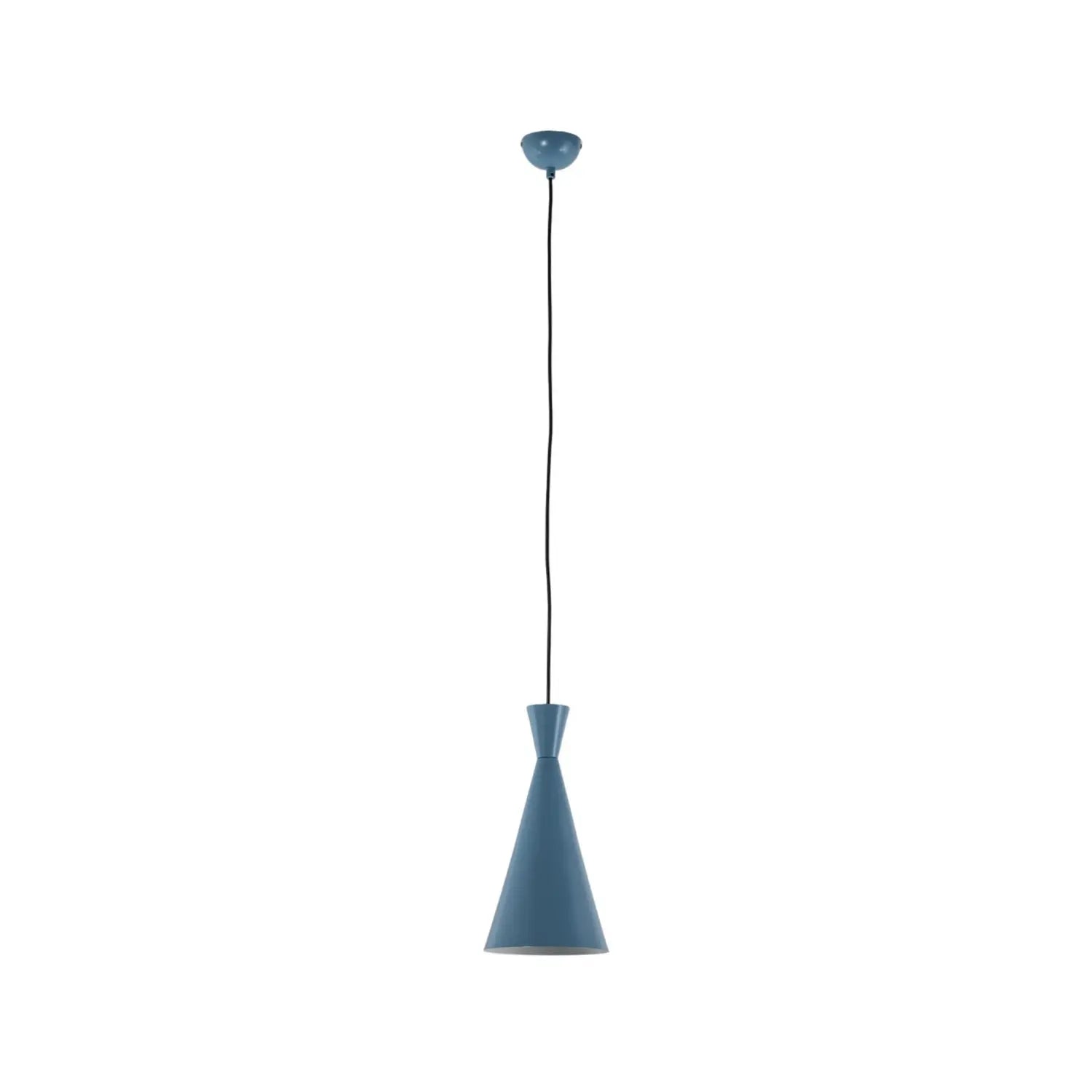 B-Ware Hängeleuchte Tom Pendelleuchte Metall Hellblau Leuchte Lampe E27 Led Tisch Theke - 8684283486274