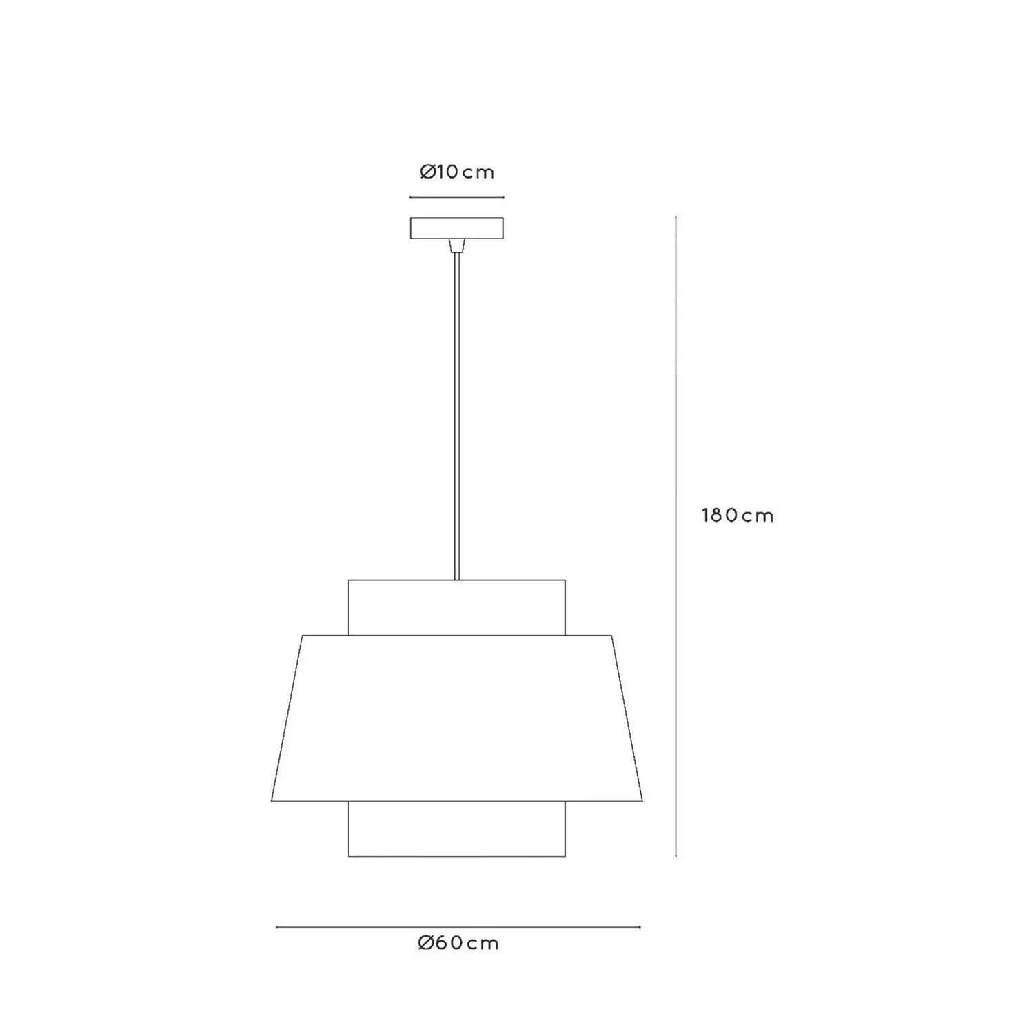 B-Ware Lucide Hängeleuchte Pendelleuchte Tribute Textil Beige Rund Einflammig 60 Cm - 5411212211958