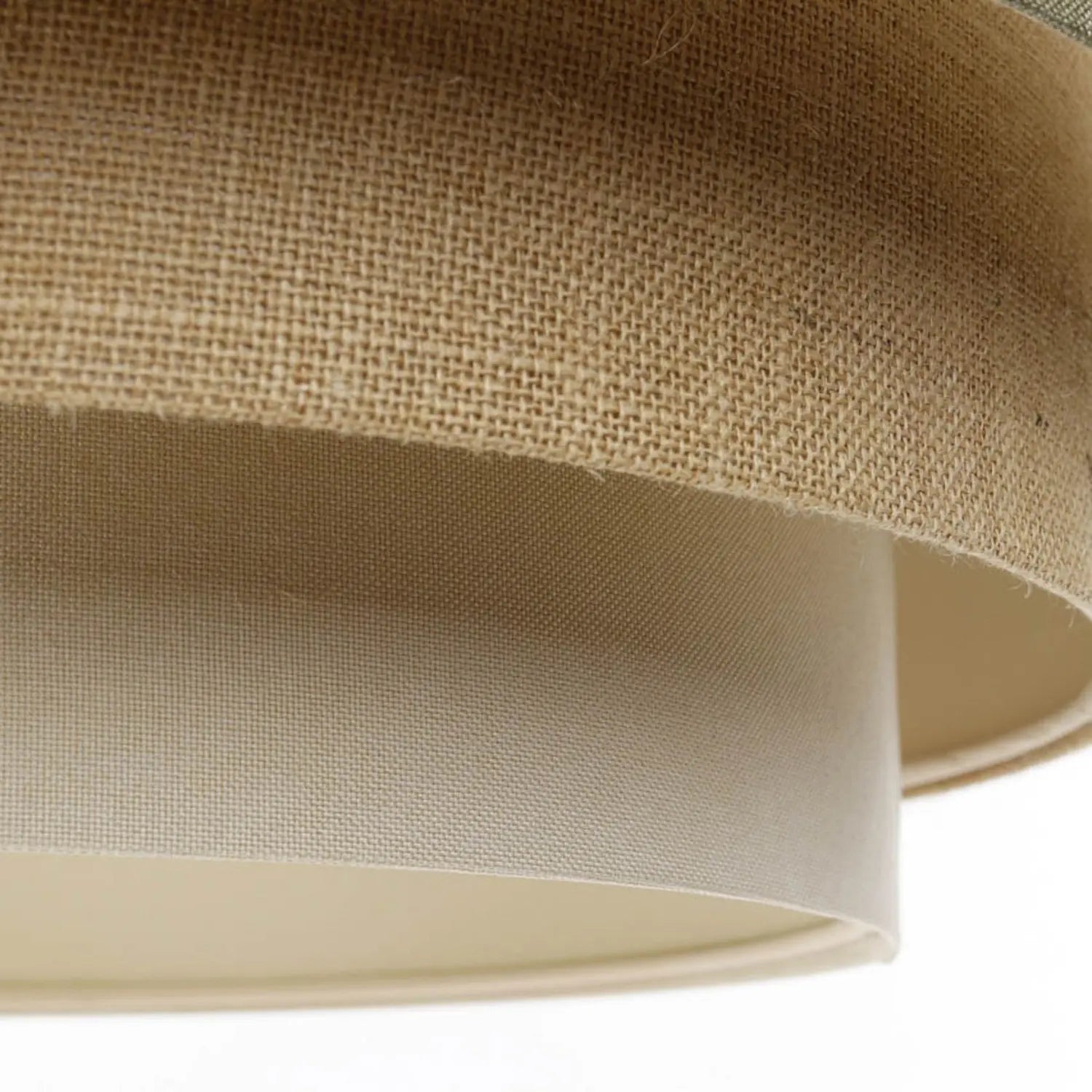 B-Ware Maco Design Triniti Hängeleuchte Pendelleuchte Grün Beige Creme ø 60 Cm Textil - 5906742030235