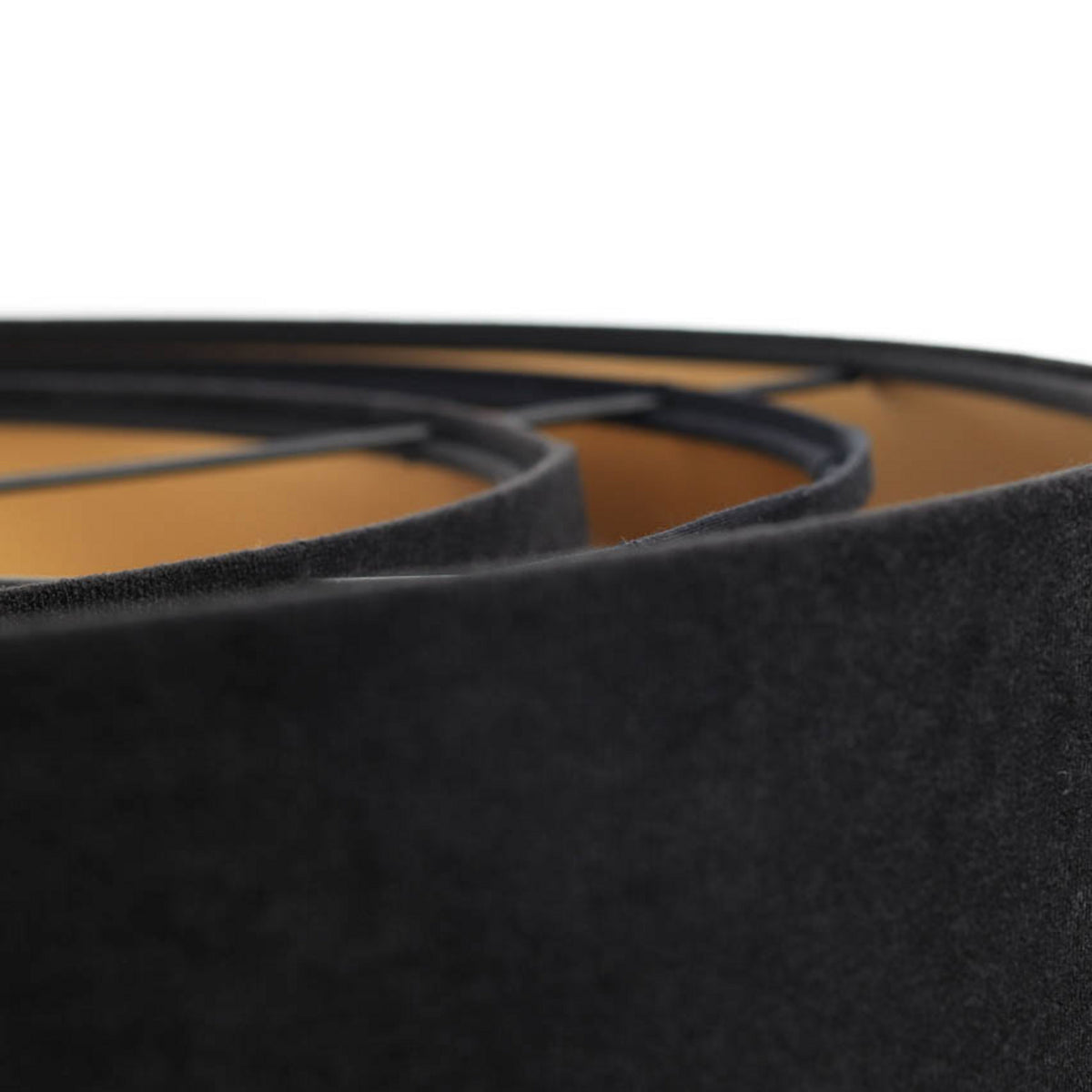 Maco Design Hängeleuchte Pendelleuchte Triniti schwarz gold Textil Ø60cm E27 LED - 5906742008135