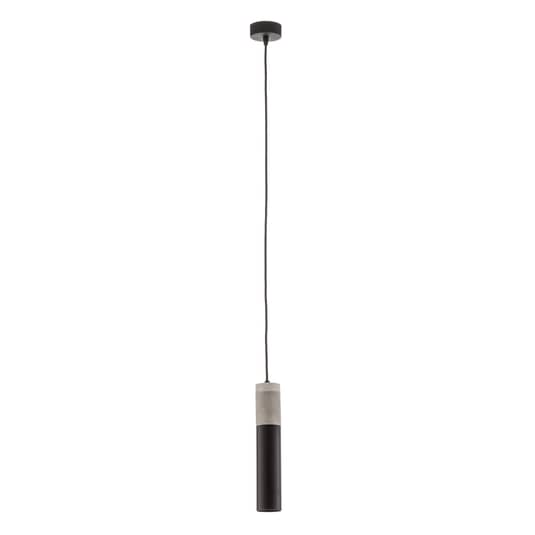 Euluna Hängeleuchte Tube Beton Hängelampe Pendelleuchte Leuchte Lampe Schwarz B-Ware - 5903282730977