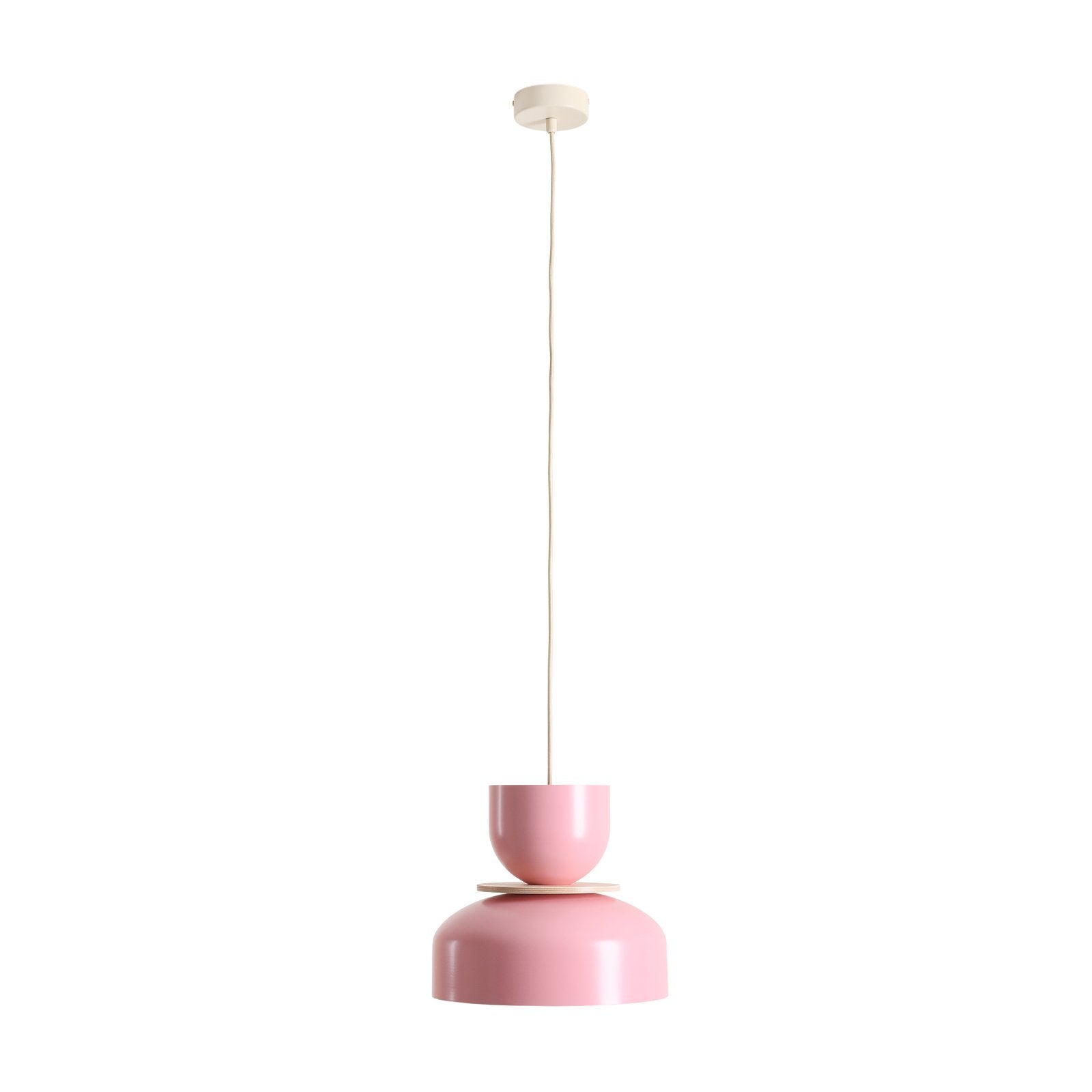 ALDEX Hängeleuchte Uto Pendelleuchte Deckenlampe rosa Metallschirm dimmbar 30 cm - 5904798659028