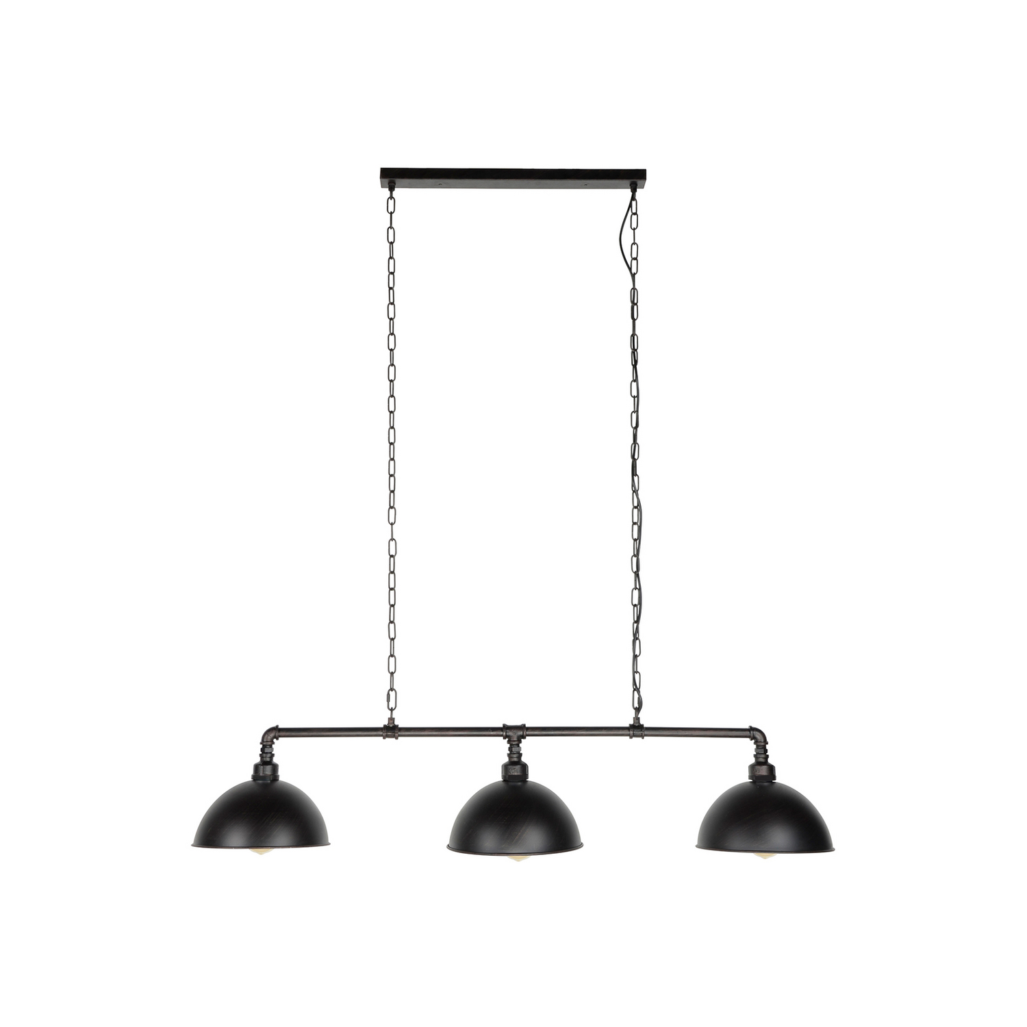 B-Ware Zijlstra Hängeleuchte Vanderbrock Schwarz Dreiflammig Deckenlampe Lampe Leuchte