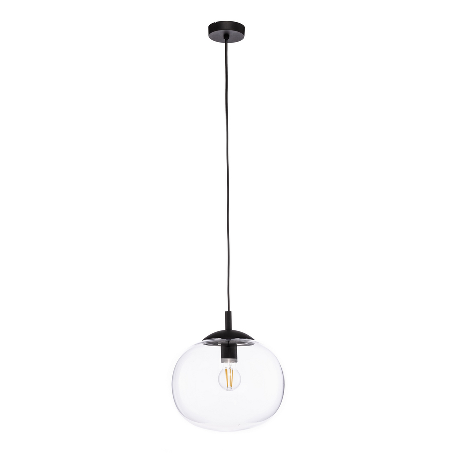 Hängeleuchte Vibe Glas Klar ø 30 Cm Deckenlampe Deckenleuchte Lampe Leuchte B-Ware - 5901780548179