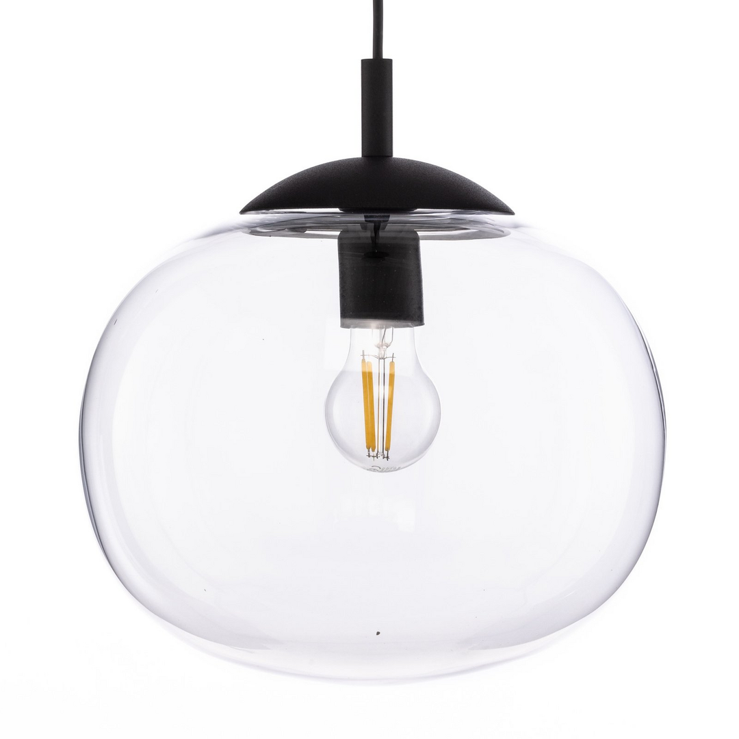 Hängeleuchte Vibe Glas Klar ø 30 Cm Deckenlampe Deckenleuchte Lampe Leuchte B-Ware - 5901780548179