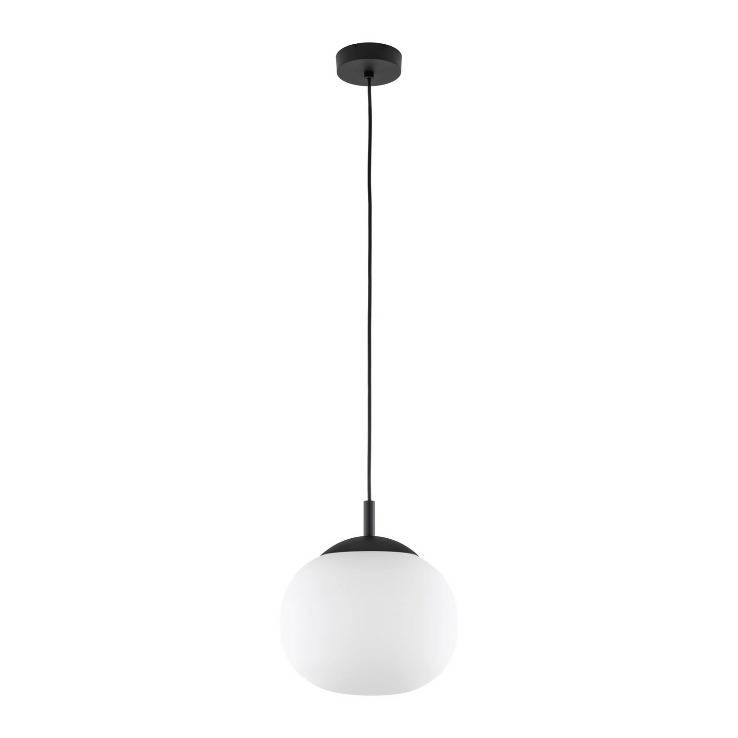 B-Ware Vibe Hängeleuchte Pendelleuchte Glas Opalweiß Leuchte ø 20 Cm Deckenlampe Lampe