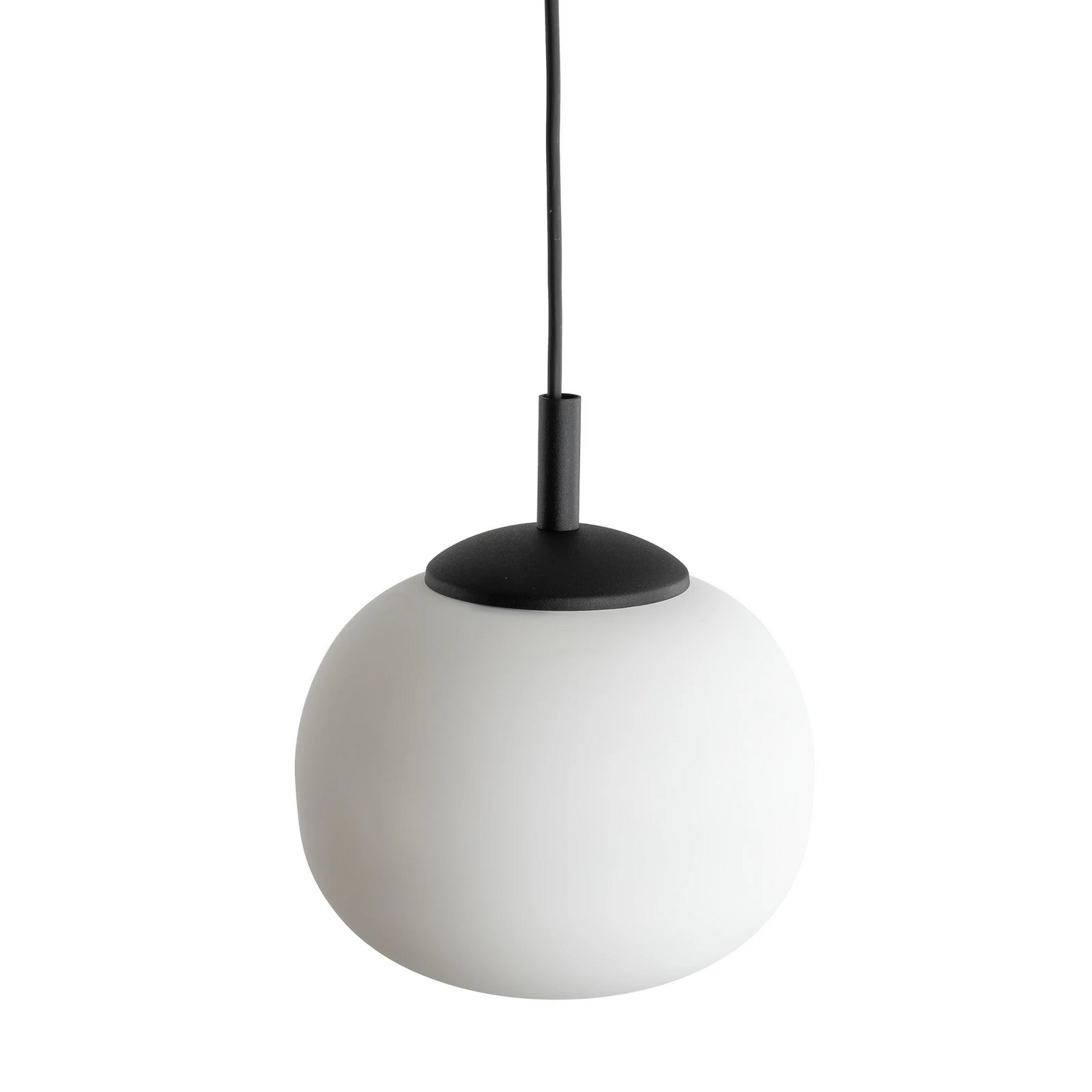 B-Ware Vibe Hängeleuchte Pendelleuchte Glas Opalweiß Leuchte ø 20 Cm Deckenlampe Lampe