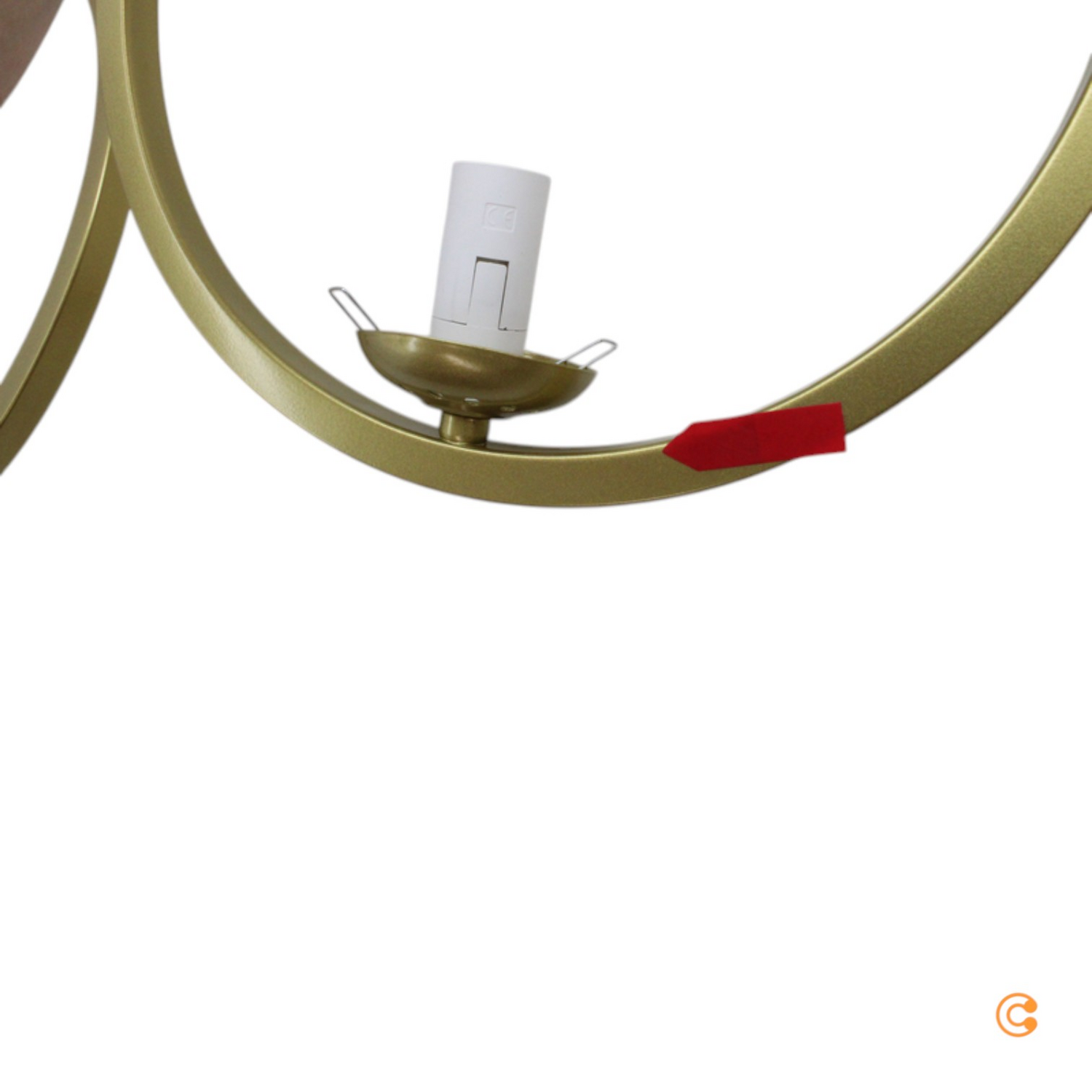 Euluna Hängeleuchte Vienna Hängeleuchte Lampe Opalglas Messing Siehe Text/Foto B-Ware - 5902693755746