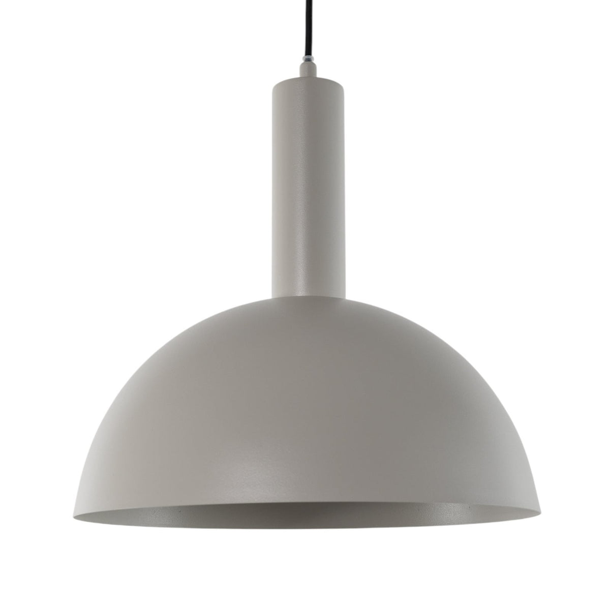 Hängeleuchte Pendelleuchte Vitrum Cupola M Taupe Metall Lampe Dimmbar E27 LED - 5905143287224