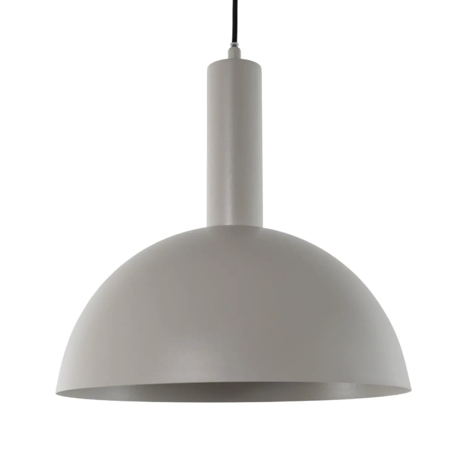 B-Ware Hängeleuchte Pendelleuchte Vitrum Cupola M Taupe Metall Lampe Dimmbar E27 Led - 5905143287224