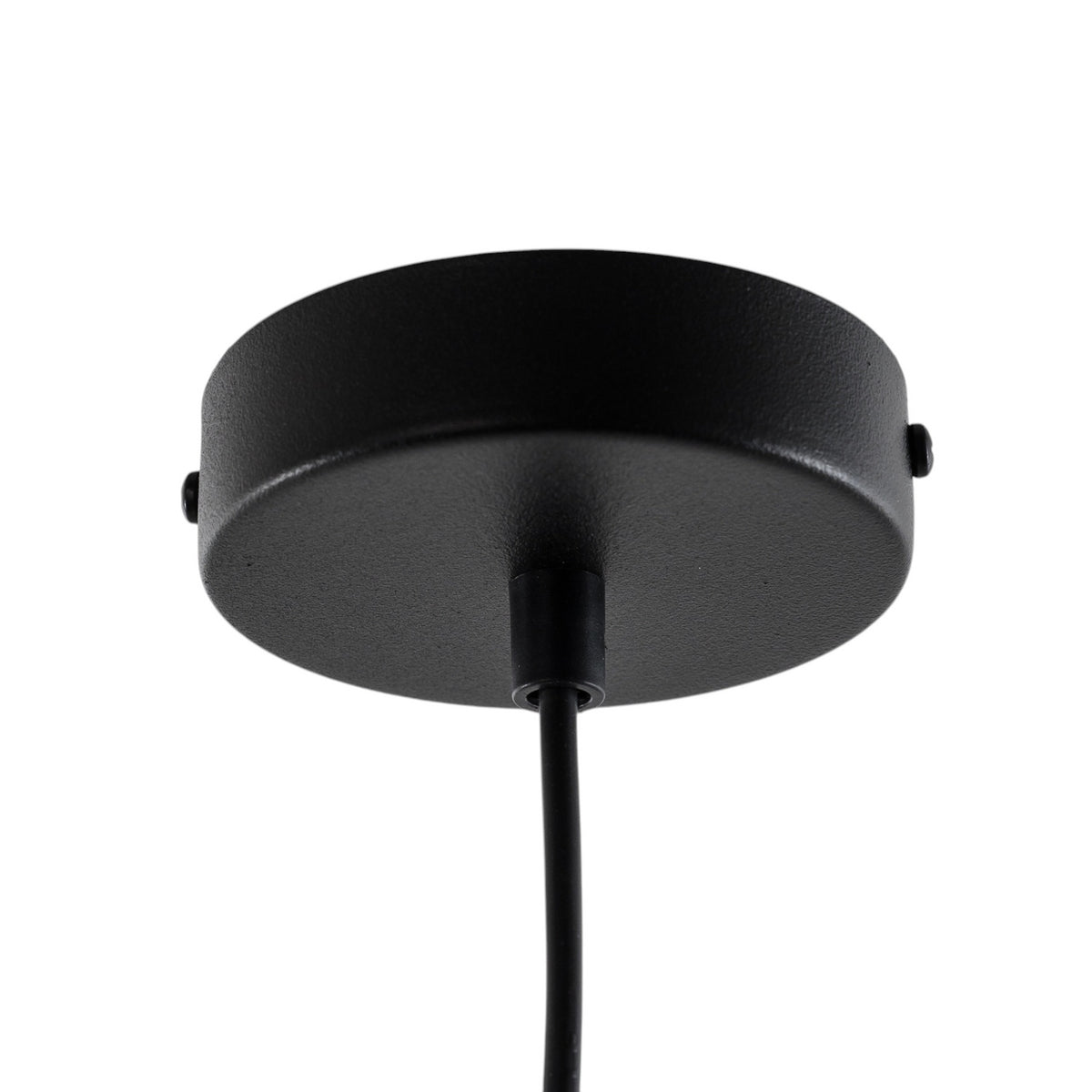 Hängeleuchte Vitrum Pendelleuchte Cupola S schwarz Stahl halbrund Ø 19cm E27 LED - 5905143287255