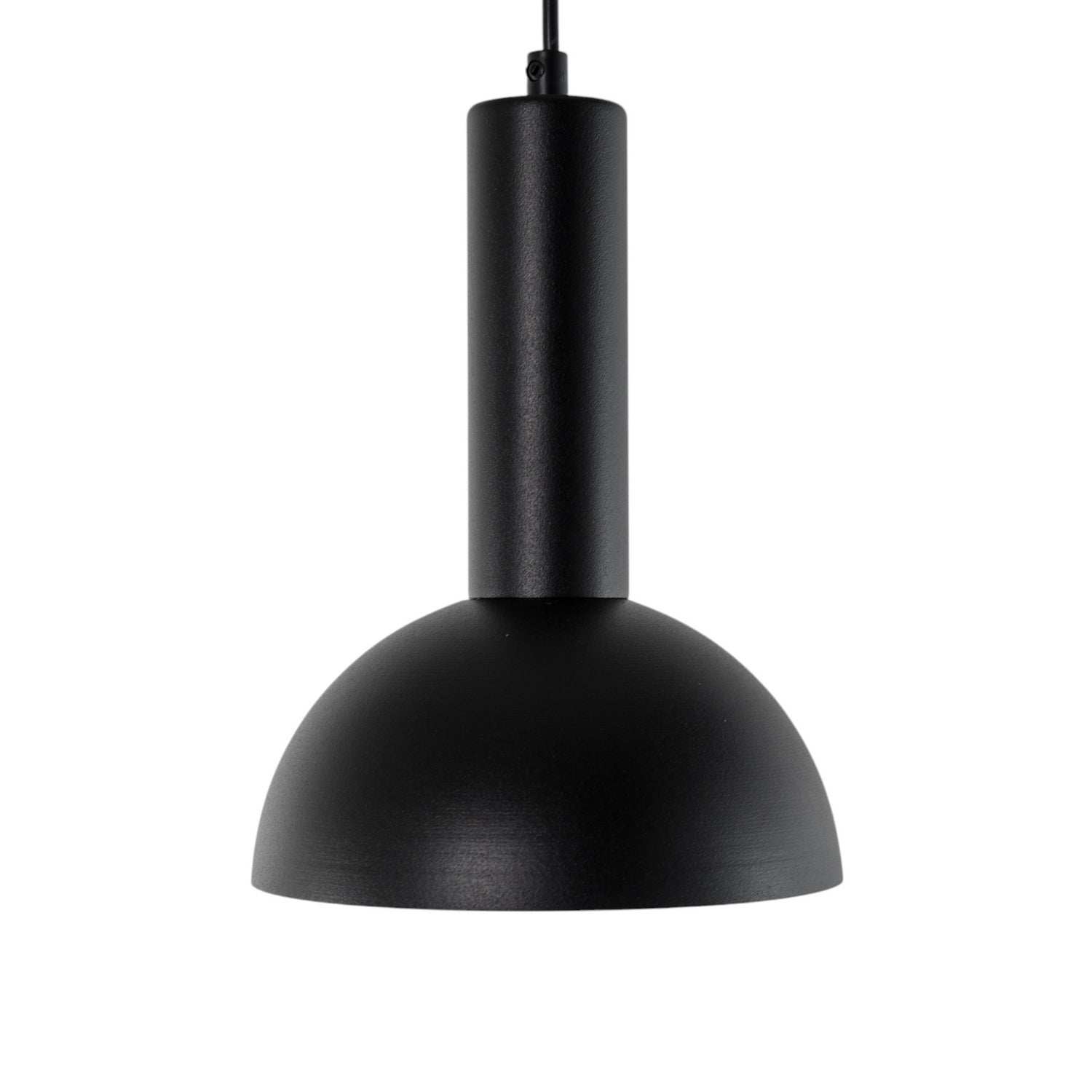 B-Ware Hängeleuchte Vitrum Pendelleuchte Cupola S Schwarz Stahl Halbrund ø 19cm E27 Led - 5905143287255