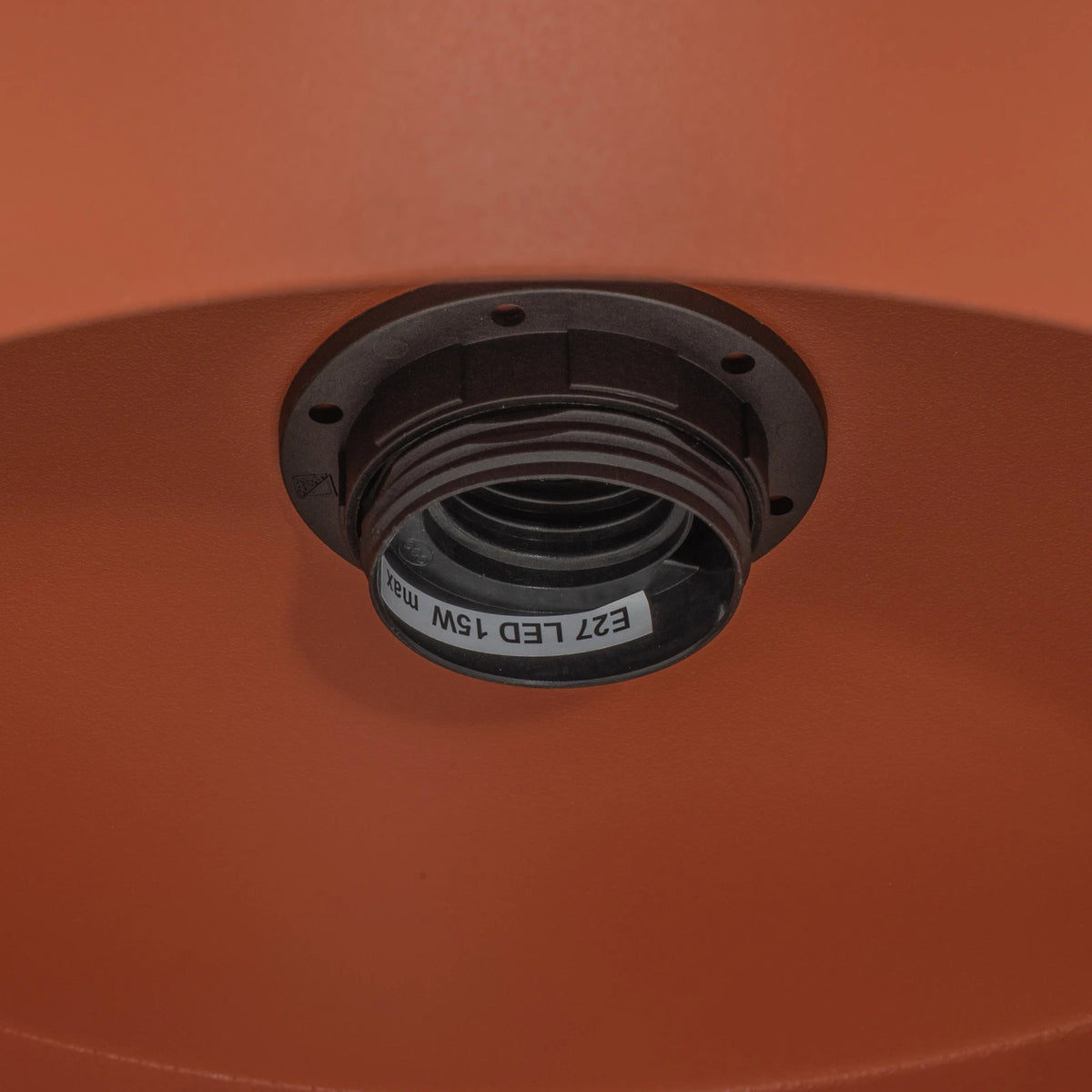 Hängeleuchte Vitrum Pendelleuchte Lampe rot Stahl rund zylindrisch Ø27cm - 5905143285510