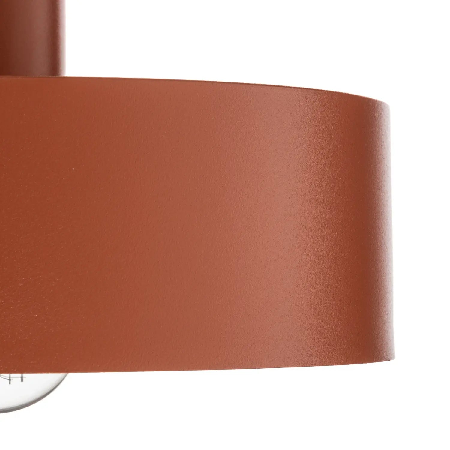 B-Ware Hängeleuchte Vitrum Pendelleuchte Lampe Rot Stahl Rund Zylindrisch ø27cm - 5905143285510