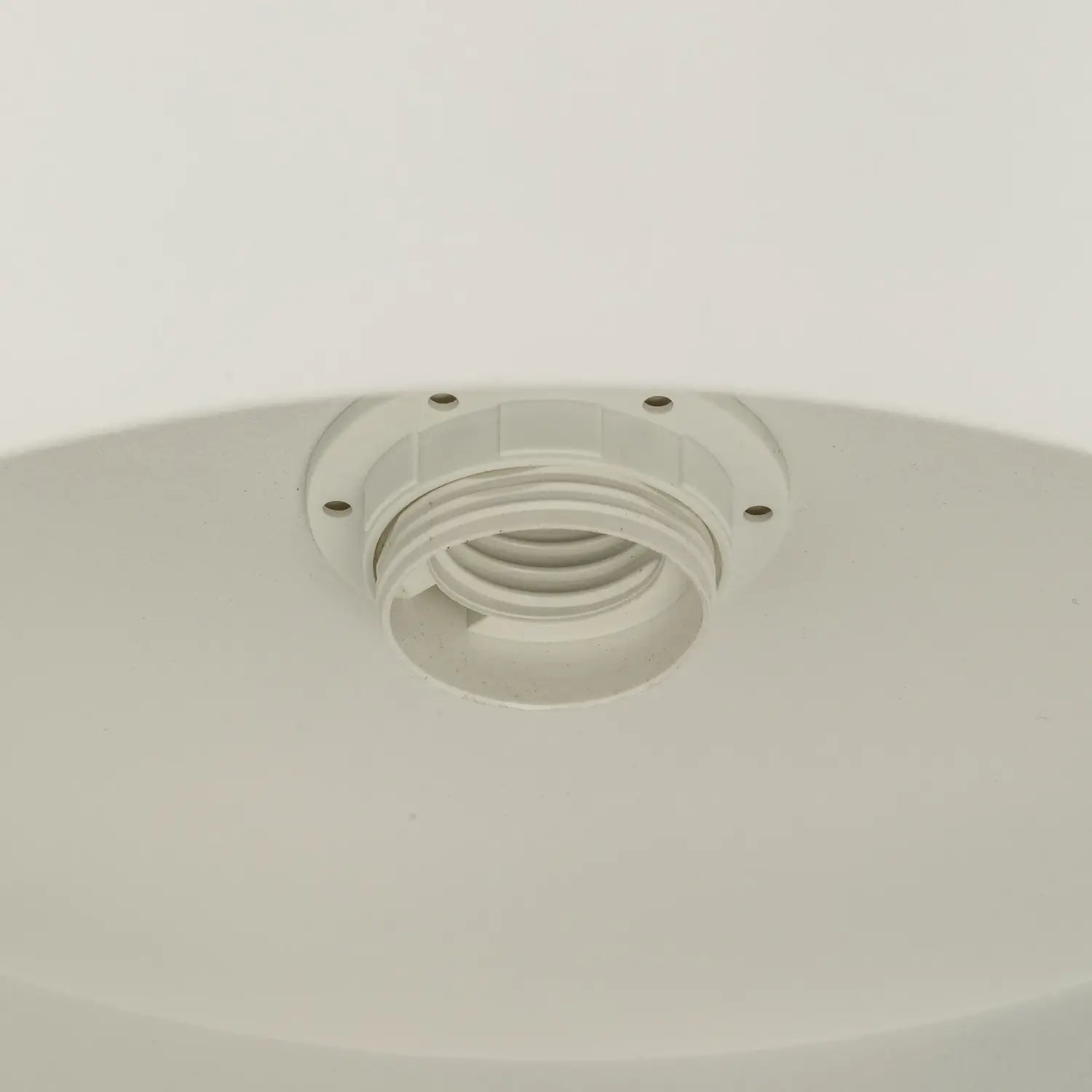 B-Ware Hängeleuchte Vitrum Pendelleuchte Lampe Rund Weiß Zylinder Stahl  ø 27 Cm - 5905143287323