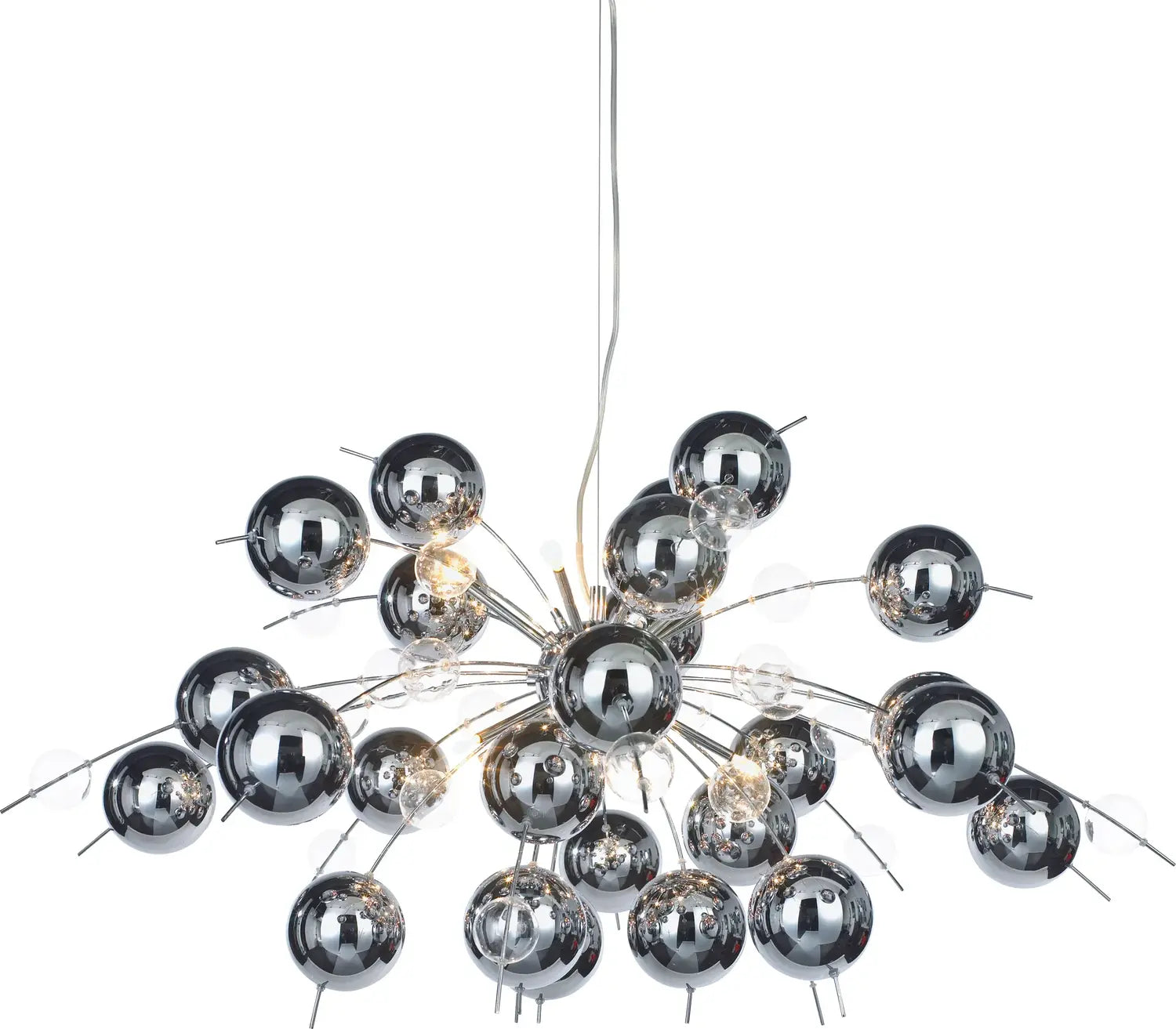 B-Ware Näve Hängeleuchte Pendelleuchte Led Glaslampe Wakusei Glas 10 Flammig G9 Ch26 - 4003222789384