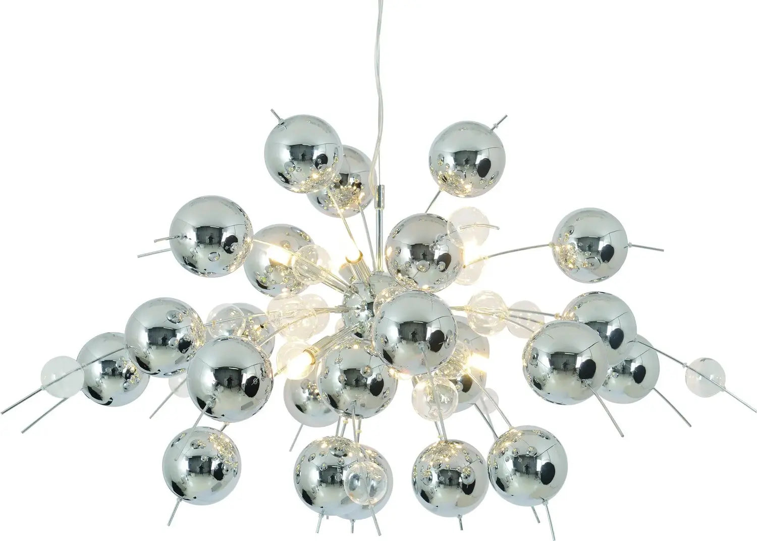 B-Ware Näve Hängeleuchte Pendelleuchte Led Glaslampe Wakusei Glas 10 Flammig G9 Ch26 - 4003222789384