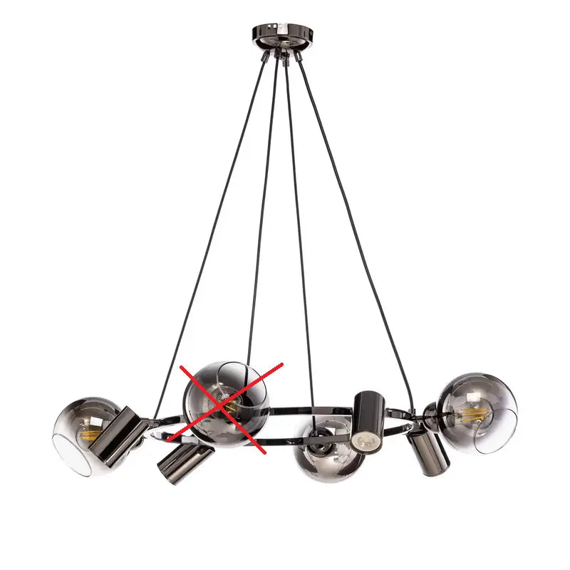 B-Ware Lichtblick Hängeleuchte Zerde 4+4 ø 82 Cm Deckenlampe Lampe Siehe Text/Foto - 8698525600113