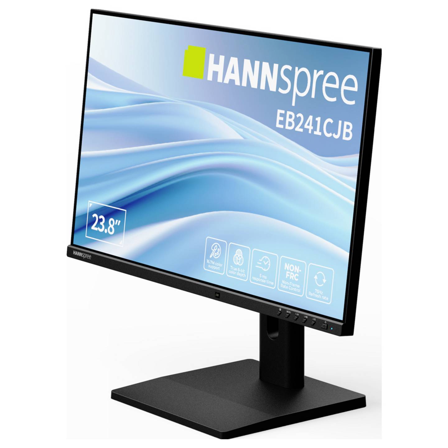 Hannspree Monitor Bildschirm LED Display Schwarz Full HD HDMI USB 23 8 Zoll - 4711404025020
