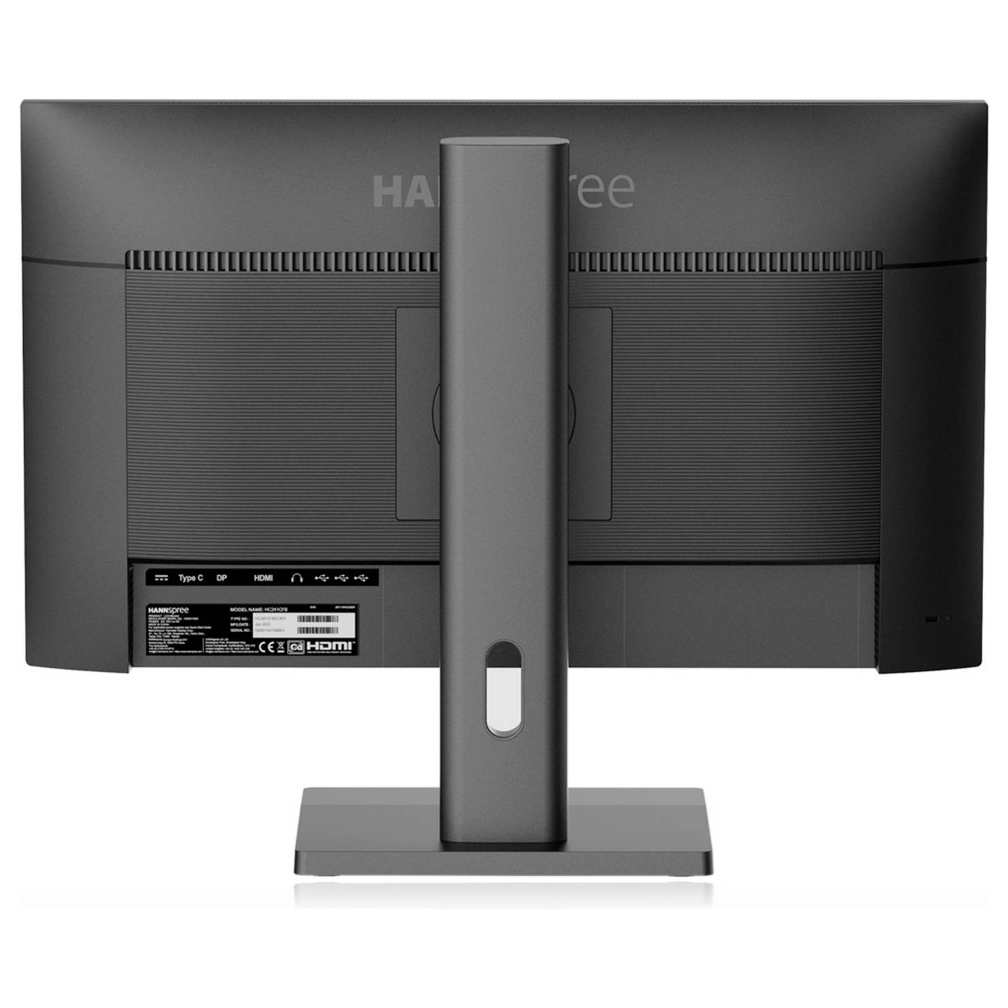 Hannspree Monitor Bildschirm LED Display Schwarz Full HD HDMI USB 23 8 Zoll - 4711404025020