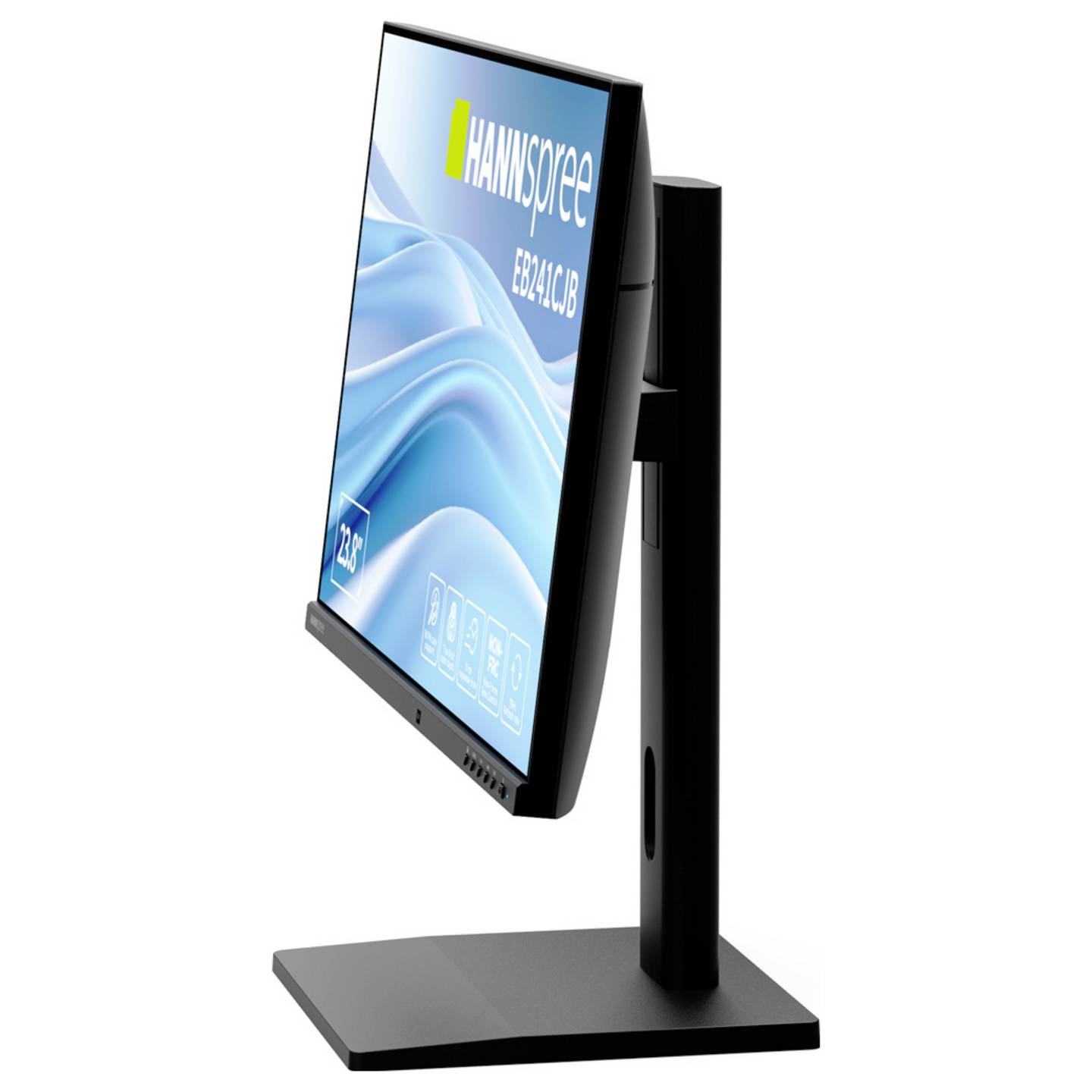 Hannspree Monitor Bildschirm LED Display Schwarz Full HD HDMI USB 23 8 Zoll - 4711404025020