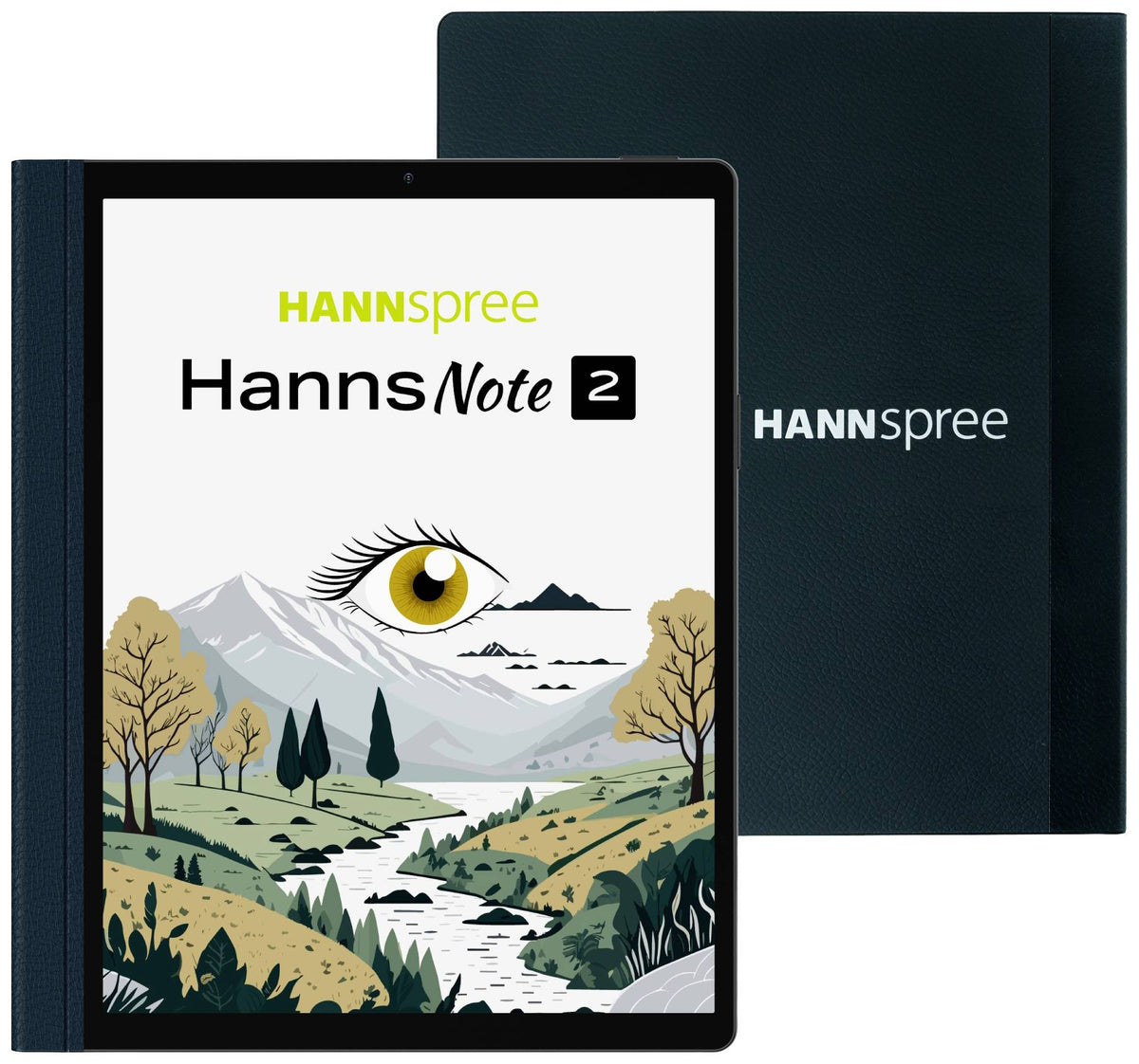 HannsNote 2 10 Zoll E-Reader Android 13 4 GB RAM 64 GB Schwarz ultradünn - 4711404020193