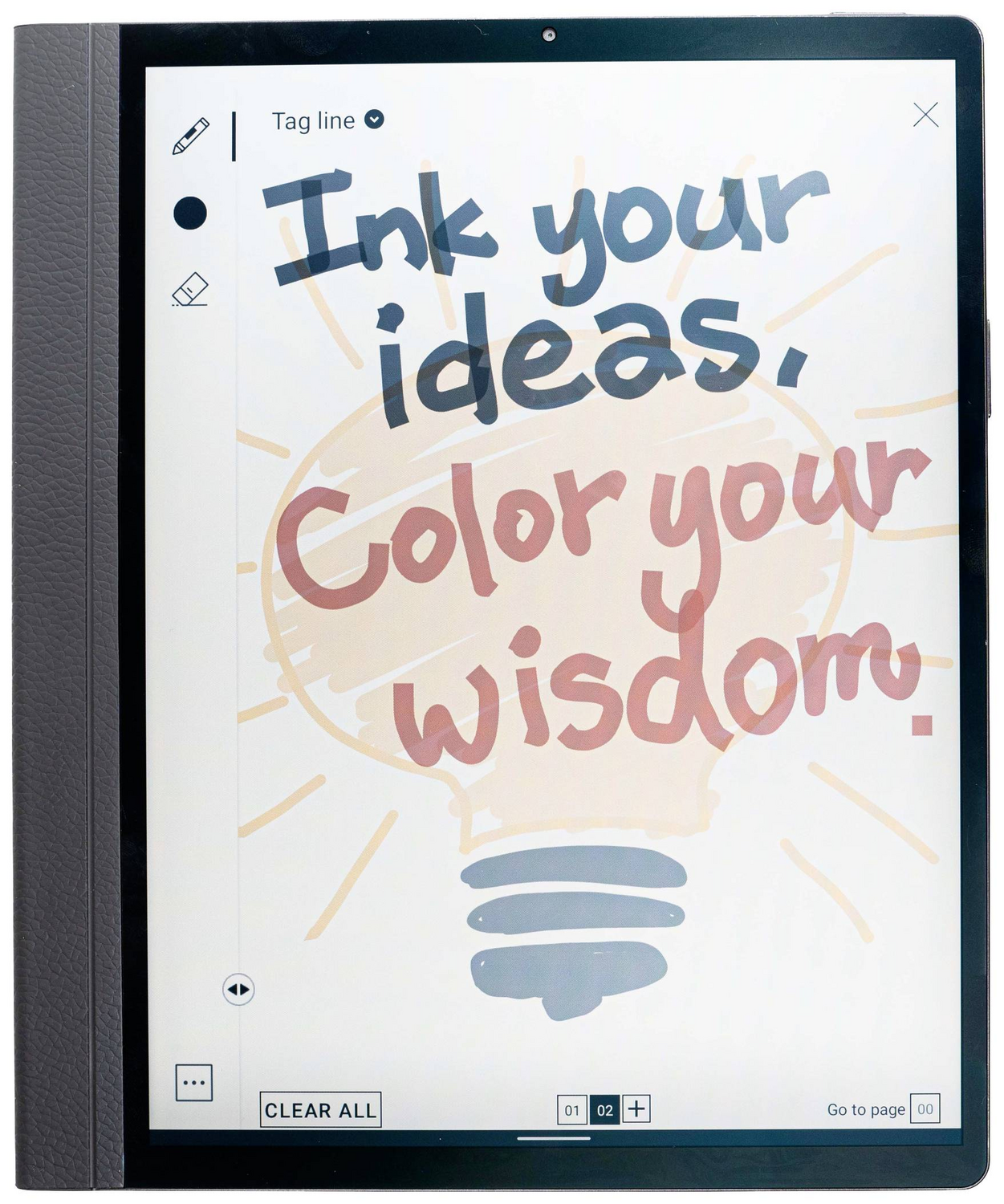 Liseuse Hannspree Note2 Wi-Fi 64 Go noire. Voir texte/photo. Produit d'occasion.