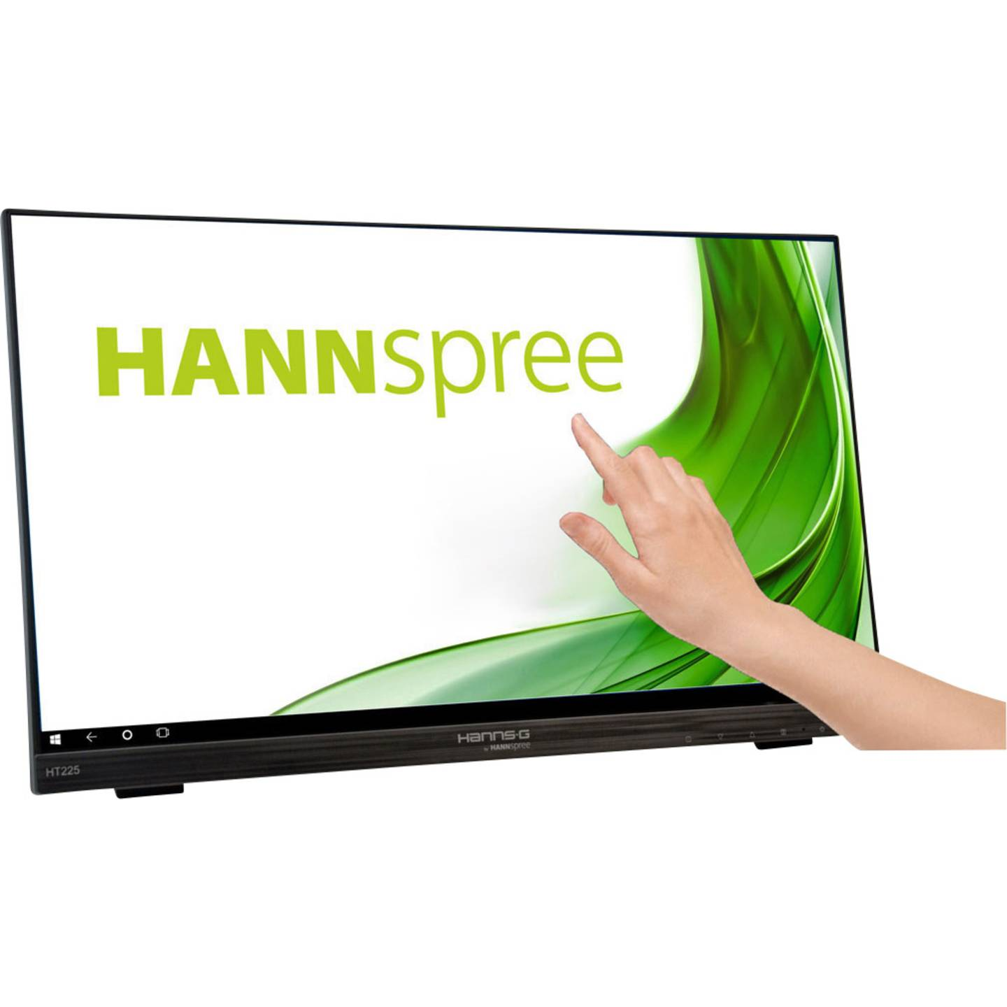 B-Ware Hannspree Monitor Display Touchscreen Ht225 Hpb 54.6 Cm 1920 X 1080 Pixel Eek E - 4711404021794