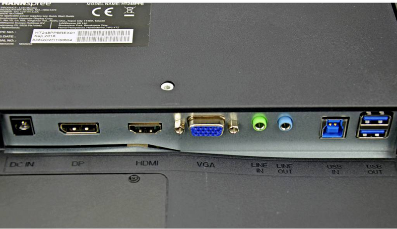 Hannspree Ht248 Ppb Lcd Monitor Bildschirm 1920 X 1080 Pixel 23.8 Defektware D-Ware - 4711404022524
