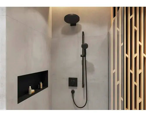 B-Ware Hansgrohe Wandanschlussbogen Anschlussbogen Fix Fit Armatur Schlauch Mattschwarz - 4059625266090