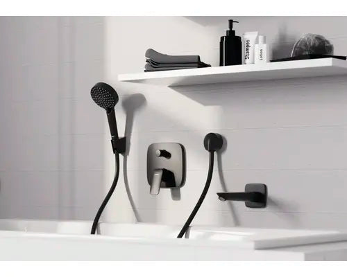 B-Ware Hansgrohe Wandanschlussbogen Anschlussbogen Fix Fit Armatur Schlauch Mattschwarz - 4059625266090