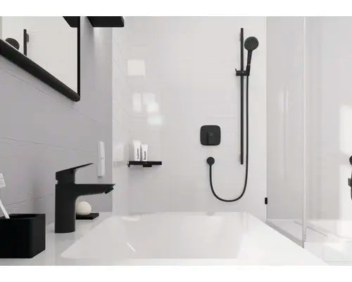 B-Ware Hansgrohe Wandanschlussbogen Anschlussbogen Fix Fit Armatur Schlauch Mattschwarz - 4059625266090
