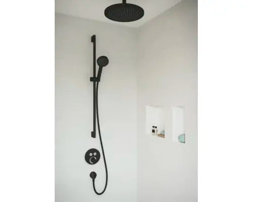 B-Ware Hansgrohe Wandanschlussbogen Anschlussbogen Fix Fit Armatur Schlauch Mattschwarz - 4059625266090