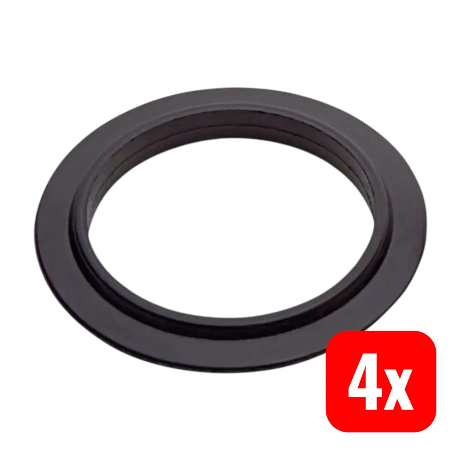 B-Ware Hansgrohe Ablaufgarnitur Ventil Lippendichtung Ablaufgarnitur Push Open 4 Stück - 4011097654805