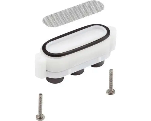 B-Ware Hansgrohe Mischdüse Luftsprudler Exafill Badewanne Siphon Kunststoff Weiß  - 4011097380575
