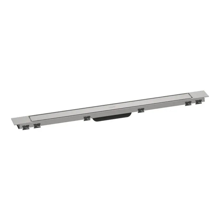 B-Ware Hansgrohe Duschrinne Ablauf Rain Drain Match Fertigset Edelstahl Rechteckig 900mm - 4059625489727