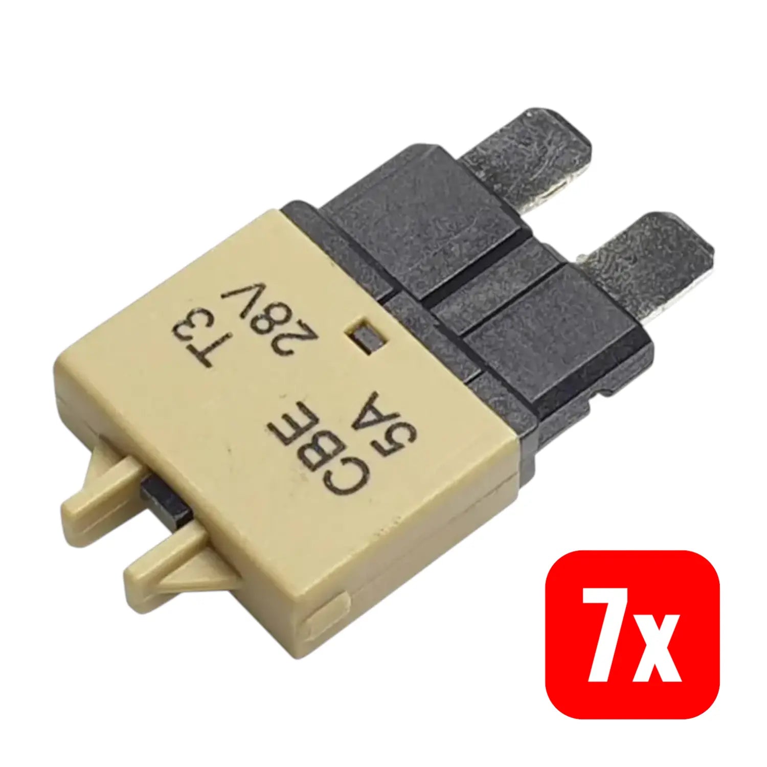 B-Ware Hansor Sicherungsautomat Flachsicherung Circuit Breaker Standard 5 A 7 Stück - 4053199953035