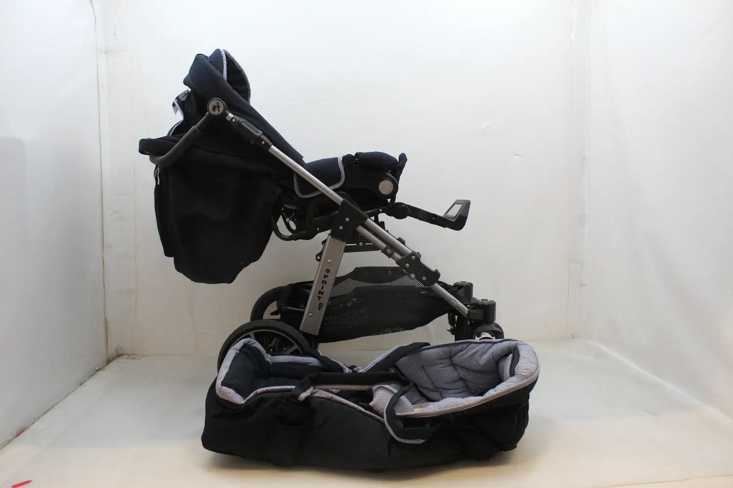 B-Ware Hartan Sprint Gt Kinderwagen Buggy Blau Mit Softtasche & Maxi Cosi Adapter  - 1