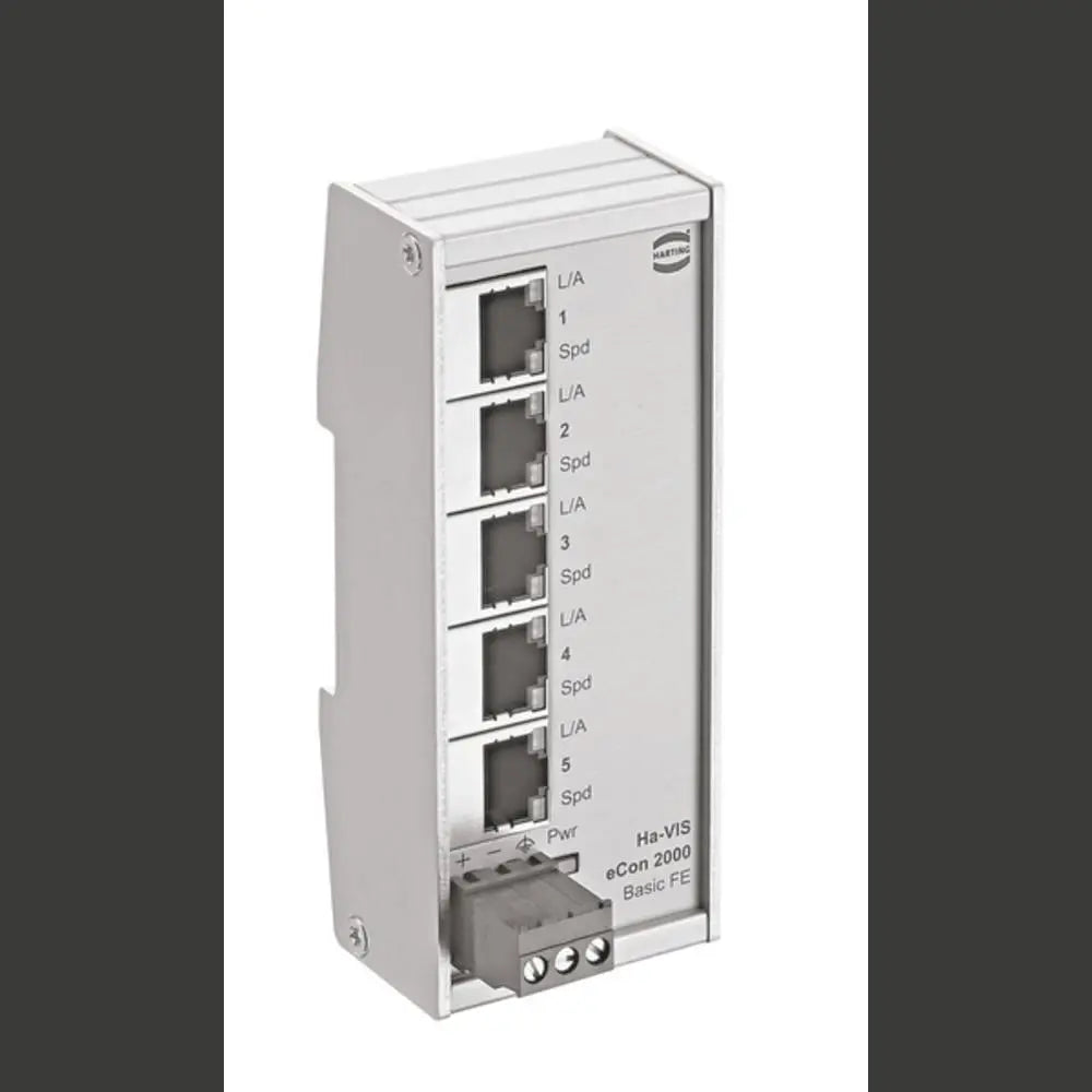 B-Ware Harting Switch Verteiler Ethernet Umschalter Industrial Fast Ethernet Unmanaged - 2050009647872