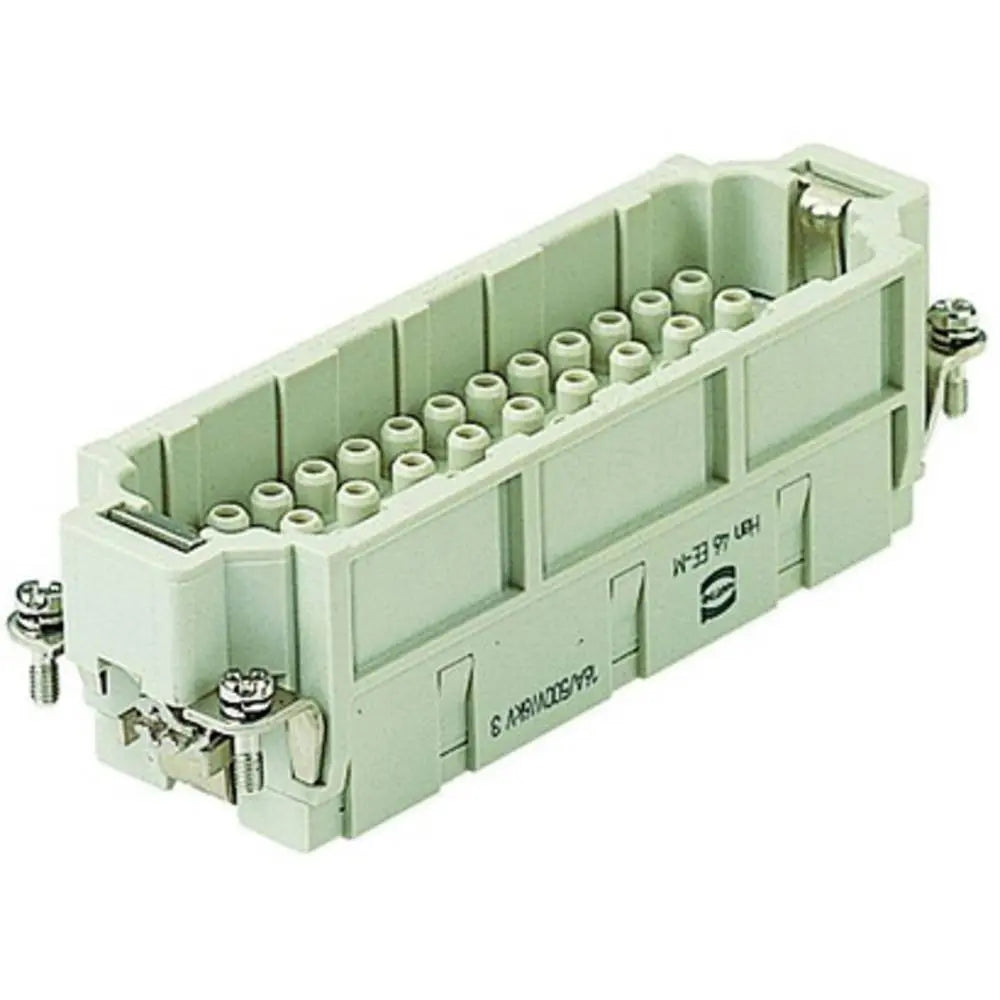 B-Ware Harting Stifteinsatz Einsatz Crimp Kieselgrau Polycarbonat 46 Polig 09320463001 - 2050006166277