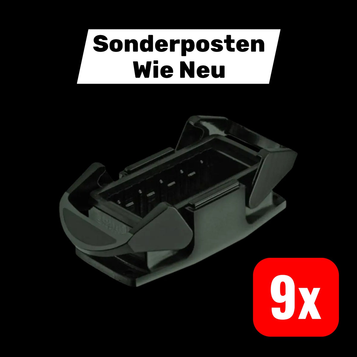 HARTING Han ECO 16B Anbaugehäuse mit 2 Querbügeln 2 Kunststoff 9x - 5713140131019