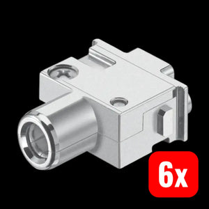B-Ware Harting Steckverbinder Buchse Axialschraubanschluss 1polig 10 25mm² 6 Stück