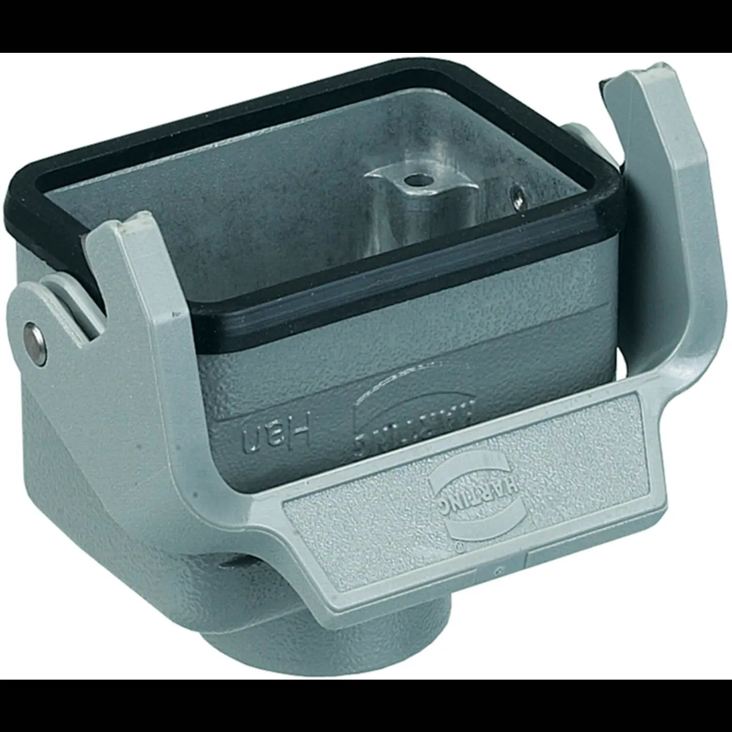 B-Ware Harting Kupplungsgehäuse Gehäuse Verbinder 09300061750 Grau - 2050009663483