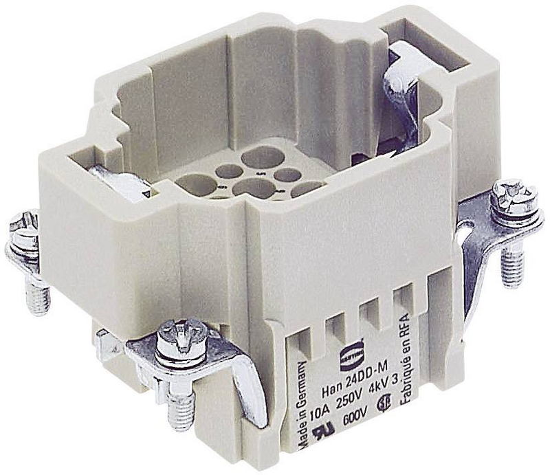 Harting Stifteinsatz Verbinder Han Industrie Rechteck Steckverbinder Stecker B-Ware - 2050003009607