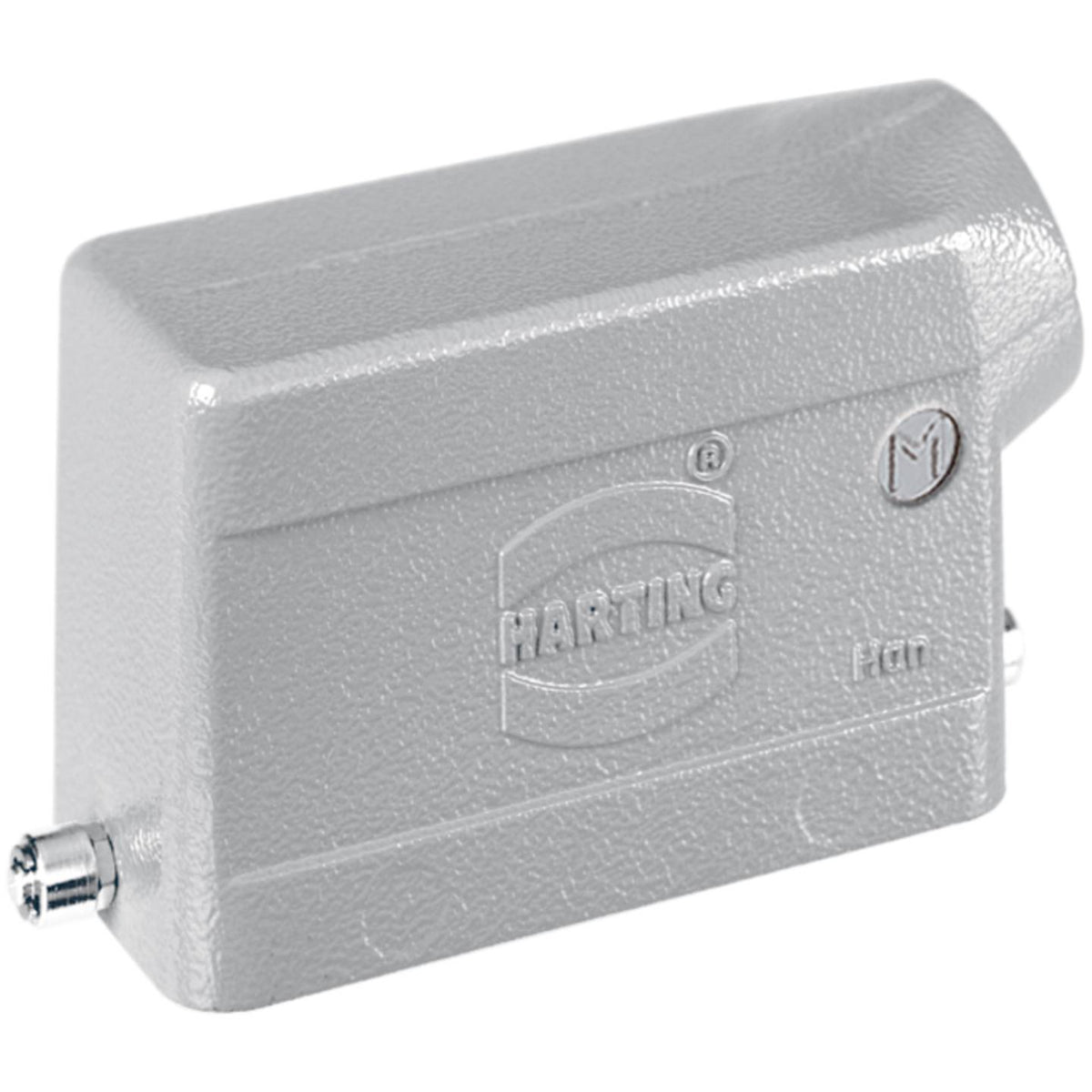 HARTING Tüllengehäuse Steckergehäuse seitlicher Kabeleingang Aluminium M20 10B - 2050009707828