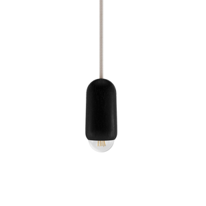 B-Ware Hartô Pendelleuchte Luce Hängeleuchte Eiche Schwarz Klein Designlampe Lampe Spot