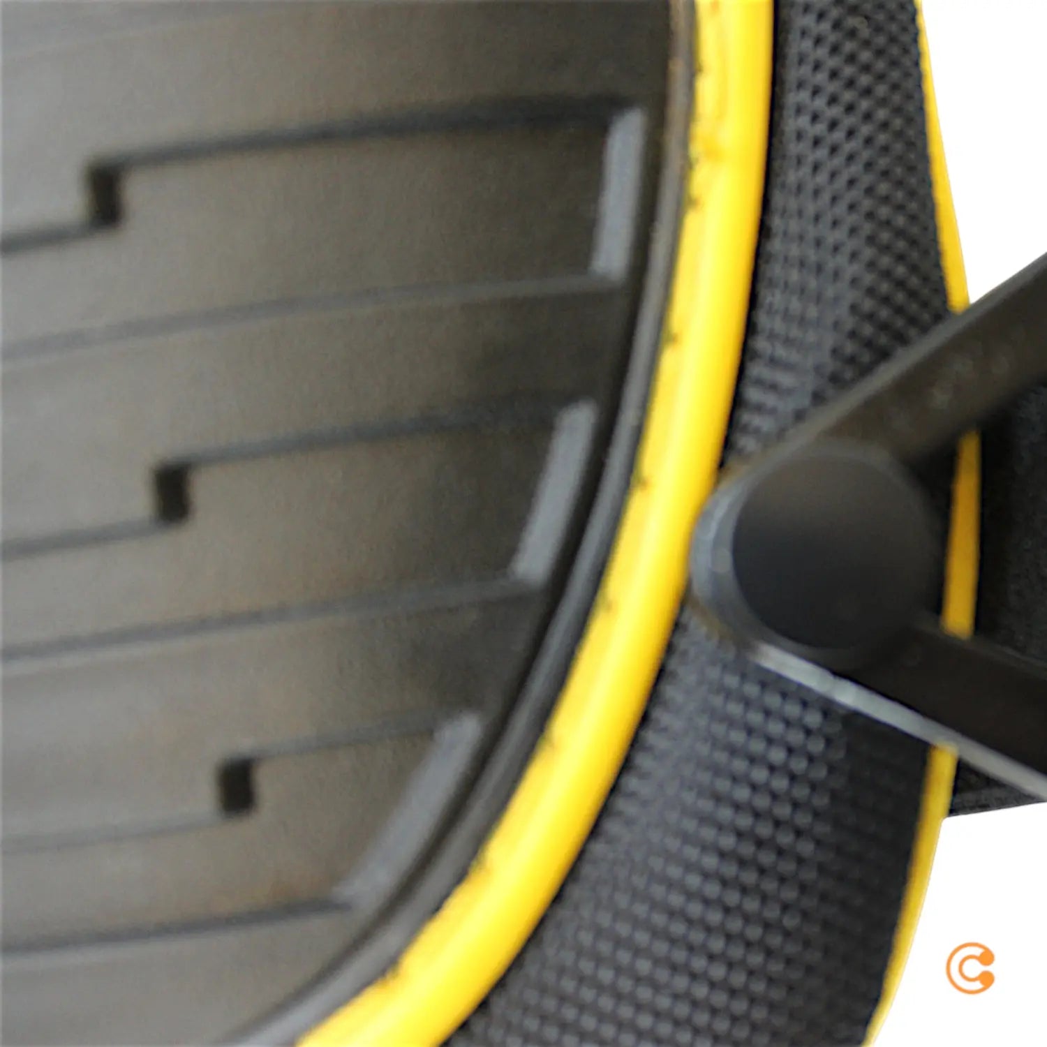 B-Ware Stanley Knieschoner Hartschalen Knieschuetzer Arbeitsschutz Outdoor Schwarz - 3253561829611