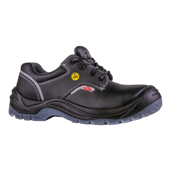 Hase Sicherheitshalbschuh Arbeitsschuh S3 Rindleder Schwarz Größe 41 B-Ware - 4018949874411