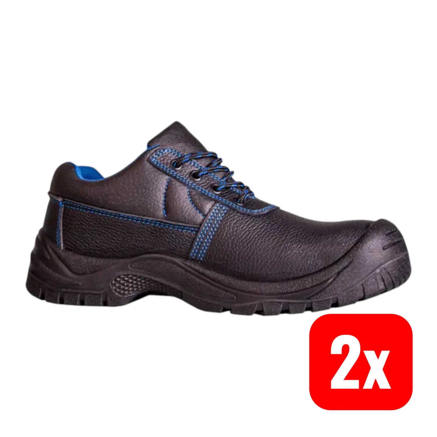 B-Ware Hase Sicherheitsschuh Arbeitsschuh Luca S3 Rindleder Größe 40 Schwarz 2 Paar - 4018949270404