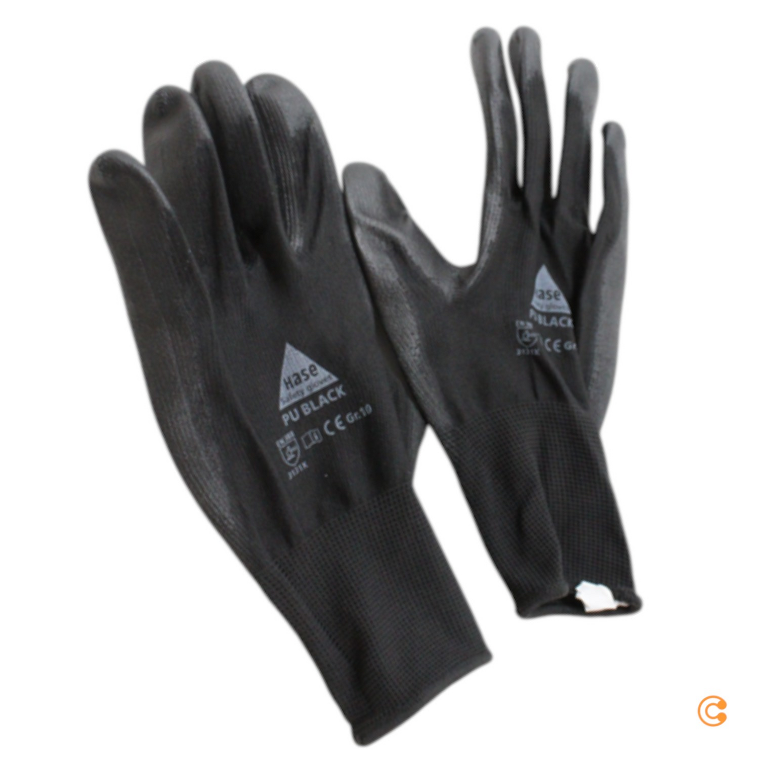 Hase Montagehandschuhe Feinstrick Handschuh Schwarz Größe 10 Kat Ii 9 Paar B-Ware - 4018949379183